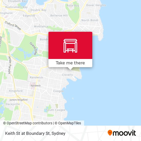 Keith St at Boundary St map