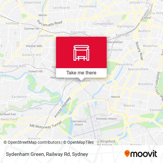 Sydenham Green, Railway Rd map