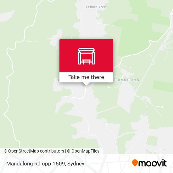 Mandalong Rd opp 1509 map