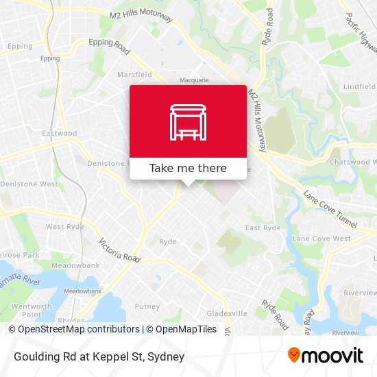 Goulding Rd at Keppel St map