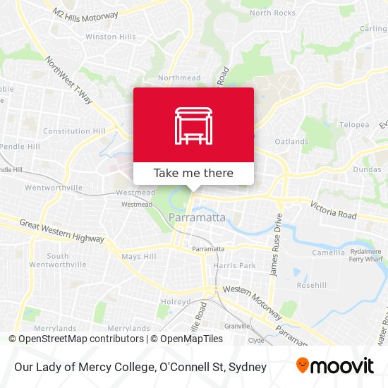 Our Lady of Mercy College, O'Connell St map