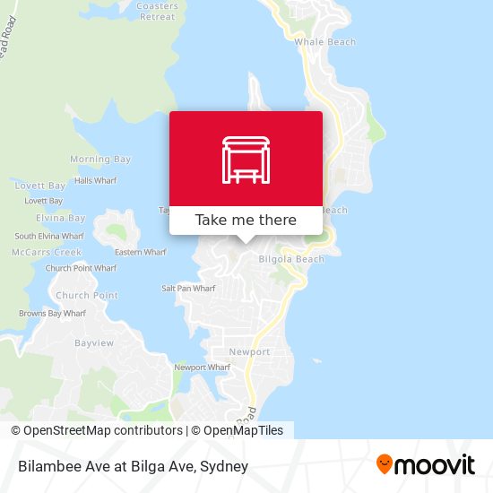 Bilambee Ave at Bilga Ave map