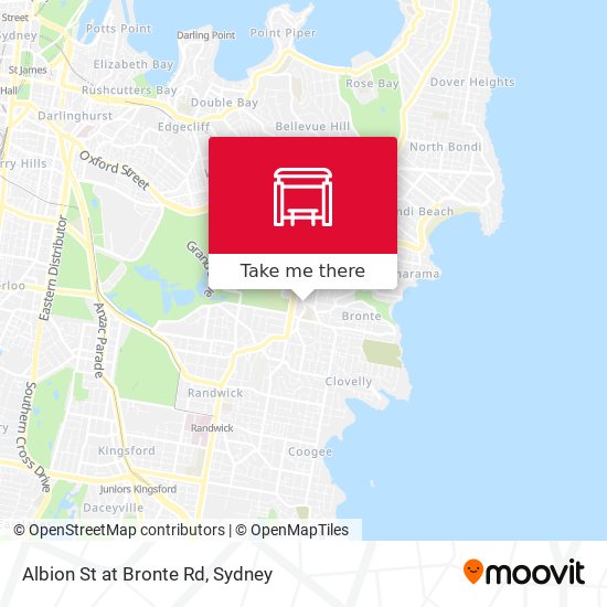 Albion St at Bronte Rd map