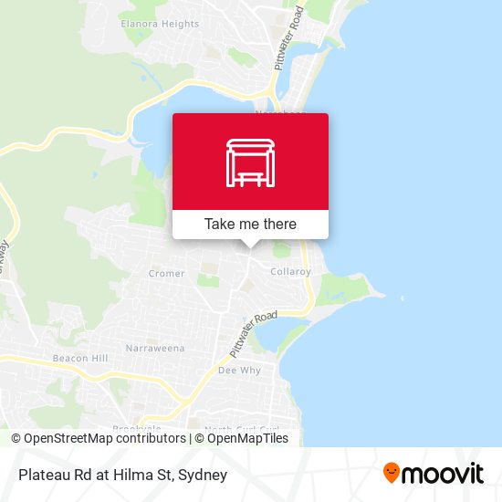 Plateau Rd at Hilma St map