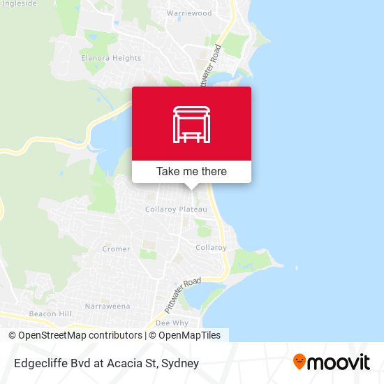 Edgecliffe Bvd at Acacia St map