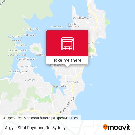 Argyle St at Raymond Rd map