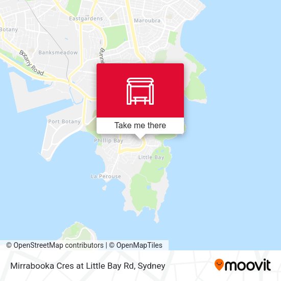 Mirrabooka Cres at Little Bay Rd map