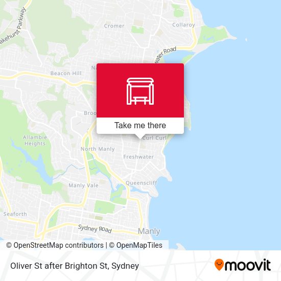 Oliver St after Brighton St map