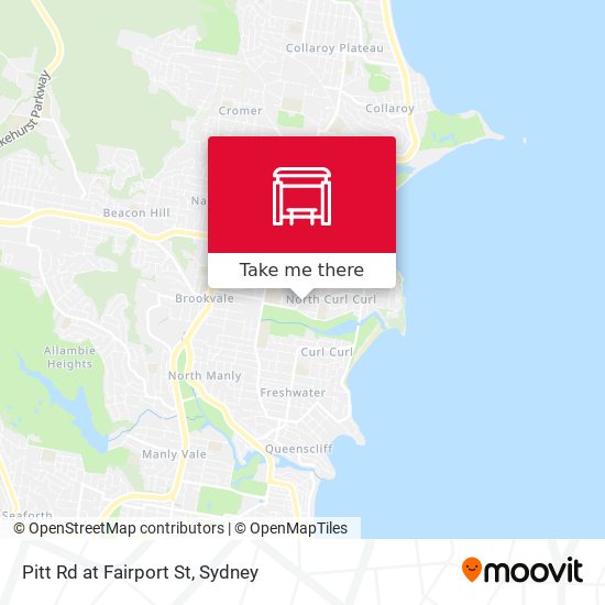 Pitt Rd at Fairport St map