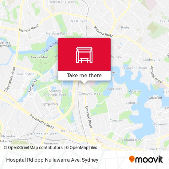 Hospital Rd opp Nullawarra Ave map