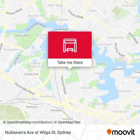 Nullawarra Ave at Wilga St map