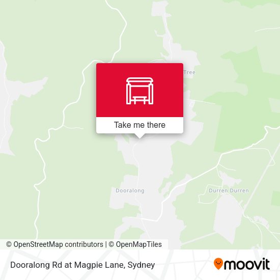Dooralong Rd at Magpie Lane map