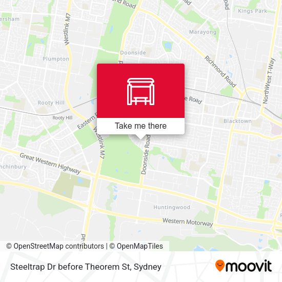 Steeltrap Dr before Theorem St map
