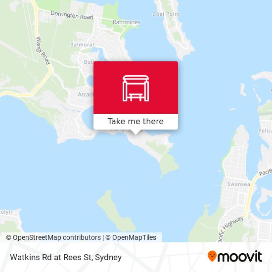 Watkins Rd at Rees St map
