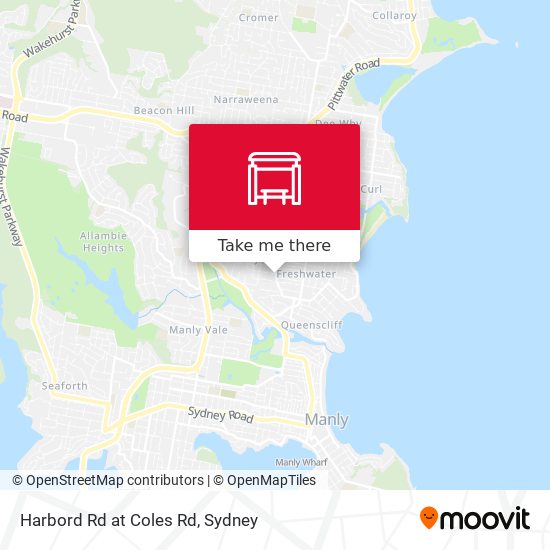 Harbord Rd at Coles Rd map