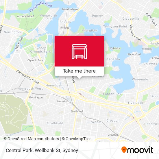 Central Park, Wellbank St map