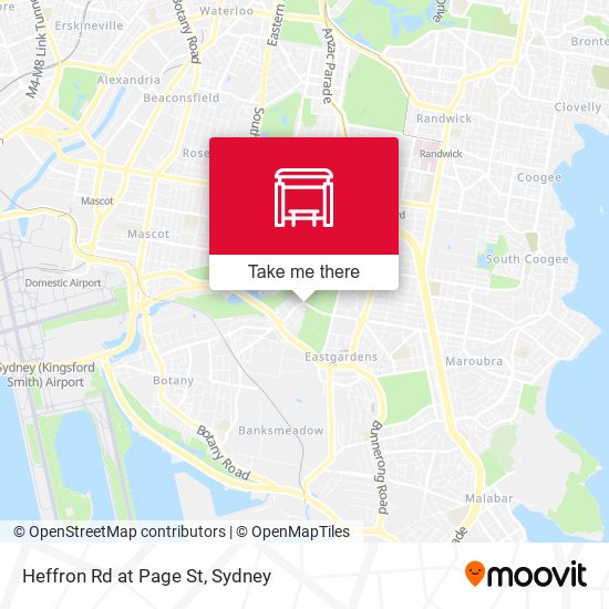 Heffron Rd at Page St map