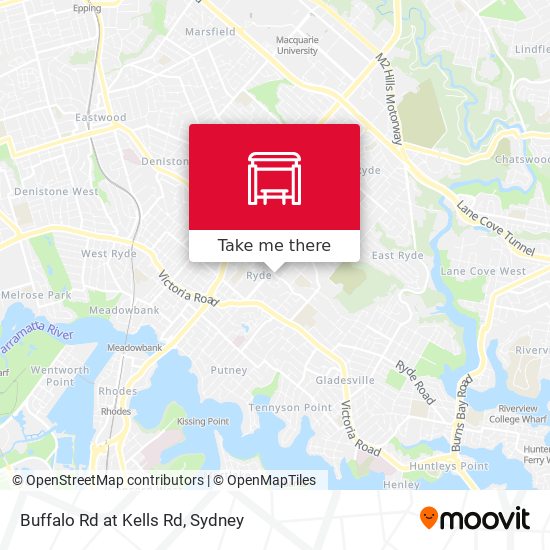 Buffalo Rd at Kells Rd map