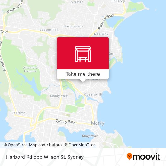 Harbord Rd opp Wilson St map