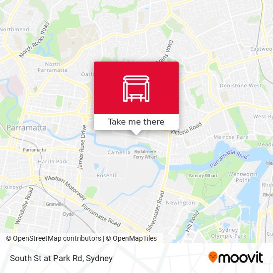 South St at Park Rd map