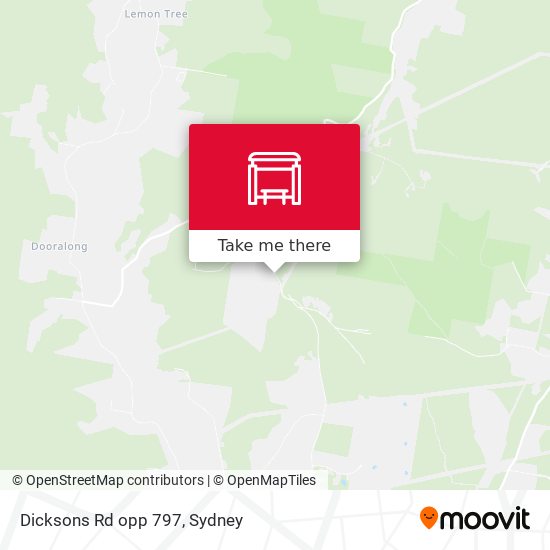 Dicksons Rd opp 797 map