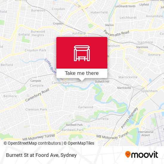 Burnett St at Foord Ave map