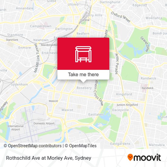 Rothschild Ave at Morley Ave map