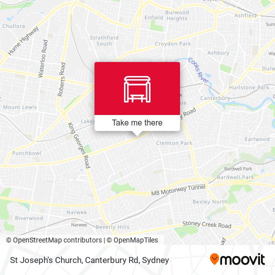 St Joseph's Church, Canterbury Rd map