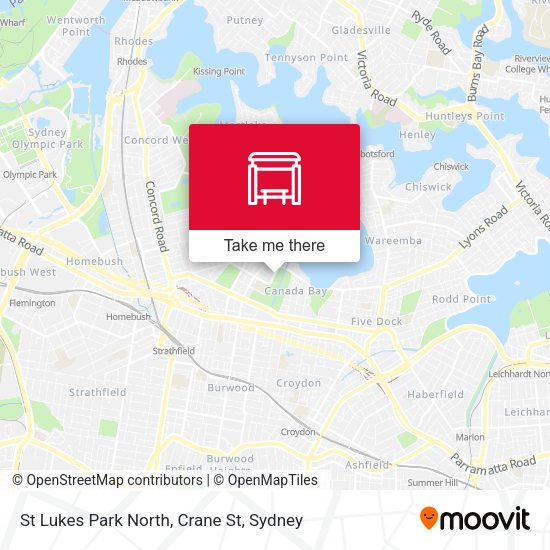 St Lukes Park North, Crane St map