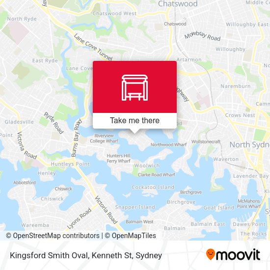 Kingsford Smith Oval, Kenneth St map