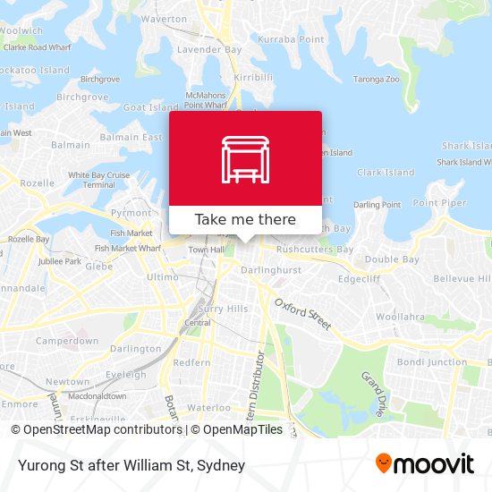 Yurong St after William St map