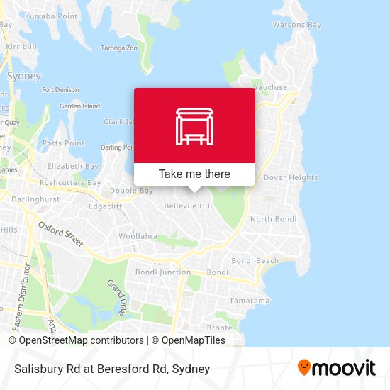 Salisbury Rd at Beresford Rd map