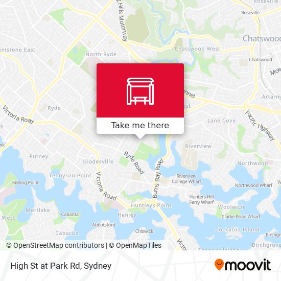 High St at Park Rd map