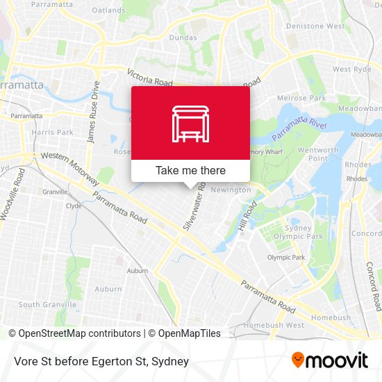 Vore St before Egerton St map