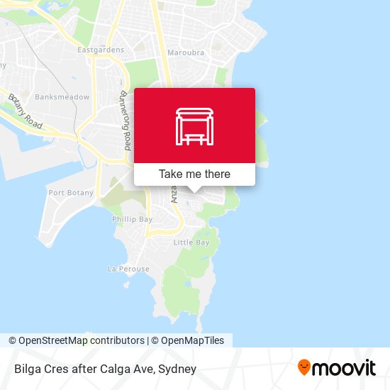 Bilga Cres after Calga Ave map