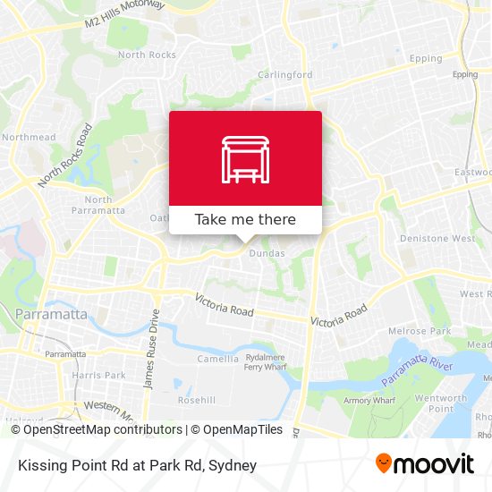Kissing Point Rd at Park Rd map