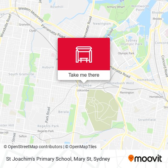 St Joachim's Primary School, Mary St map