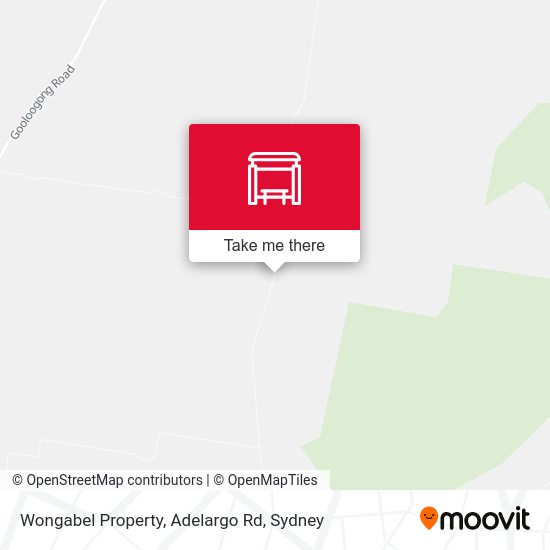 Wongabel Property, Adelargo Rd map