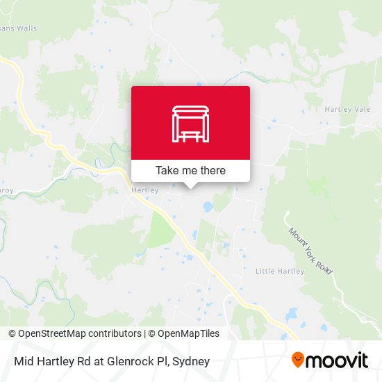 Mid Hartley Rd at Glenrock Pl map
