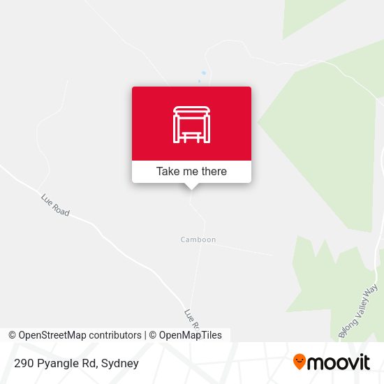290 Pyangle Rd map