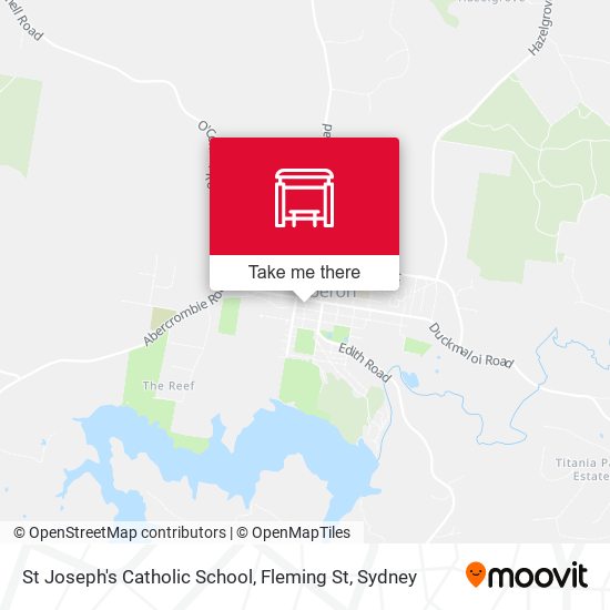 St Joseph's Catholic School, Fleming St map