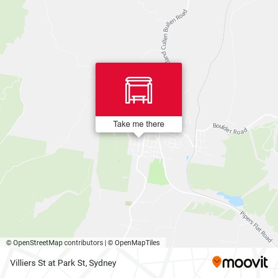Villiers St at Park St map