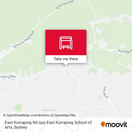 East Kurrajong Rd opp East Kurrajong School of Arts map