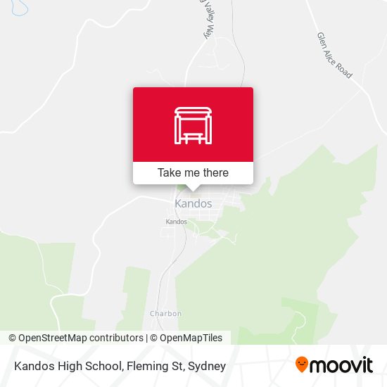 Kandos High School, Fleming St map