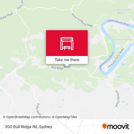 300 Bull Ridge Rd map