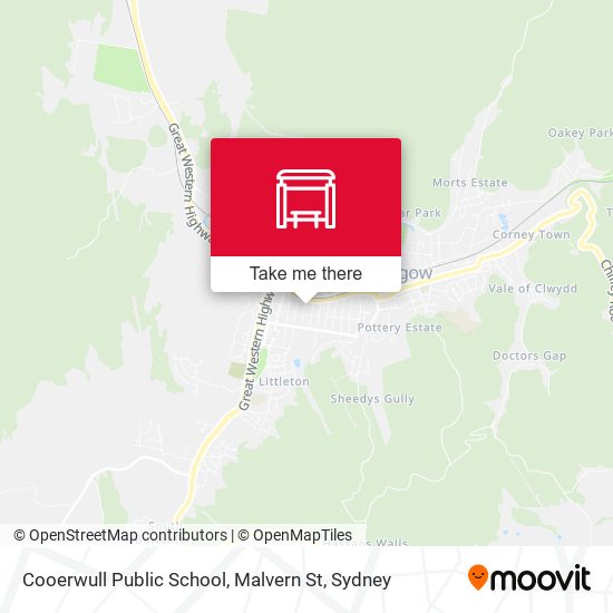 Cooerwull Public School, Malvern St map