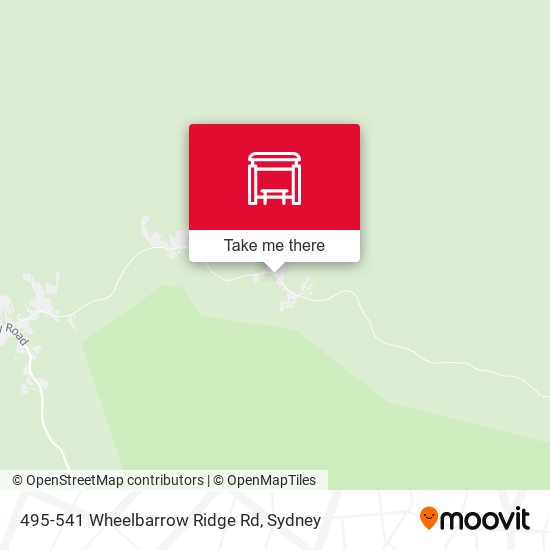 495-541 Wheelbarrow Ridge Rd map