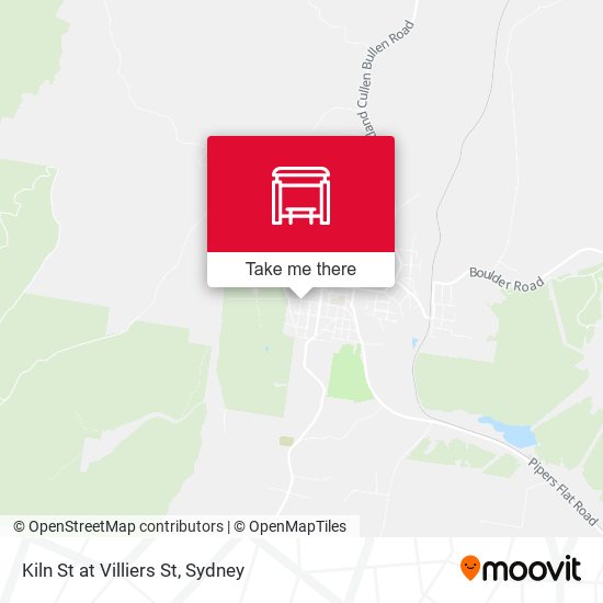 Kiln St at Villiers St map
