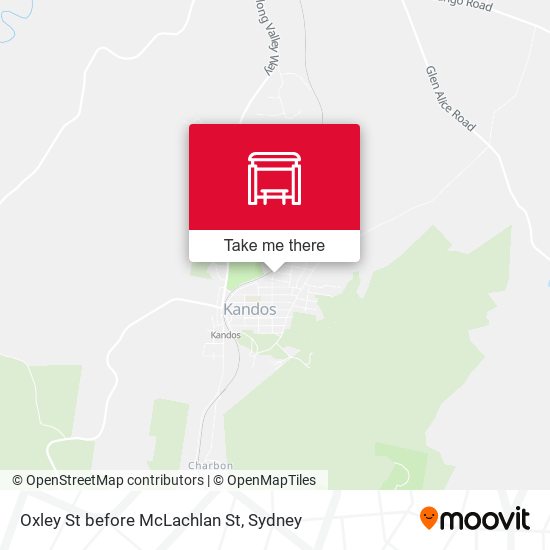 Oxley St before McLachlan St map
