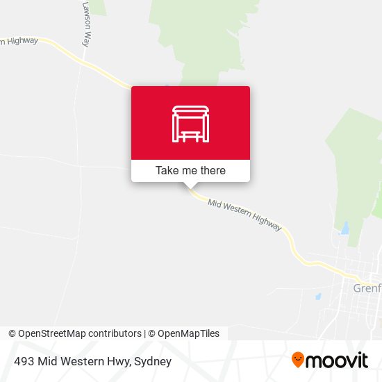 493 Mid Western Hwy map
